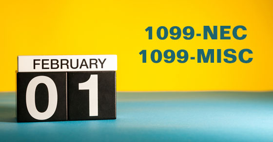 The New Form 1099-NEC and the Revised 1099-MISC Are Due to Recipients Soon