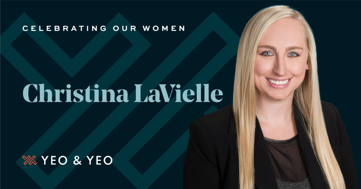 Celebrating our Women Christina LaVielle